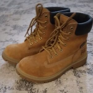 Timberland PRO Tan Lace Up Boots